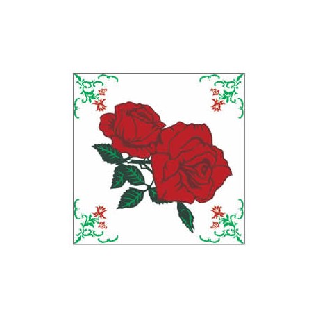 Azulejos antigo fora de linha Azulejo Decoração Especial Ref. 898